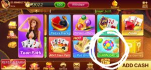 Candy Teen Patti Master Apk's game