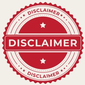 Disclaimer