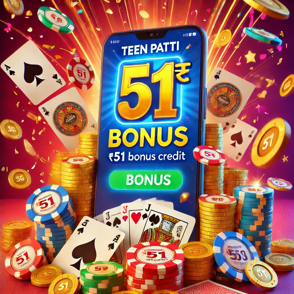 Teen Patti 51 Bonus